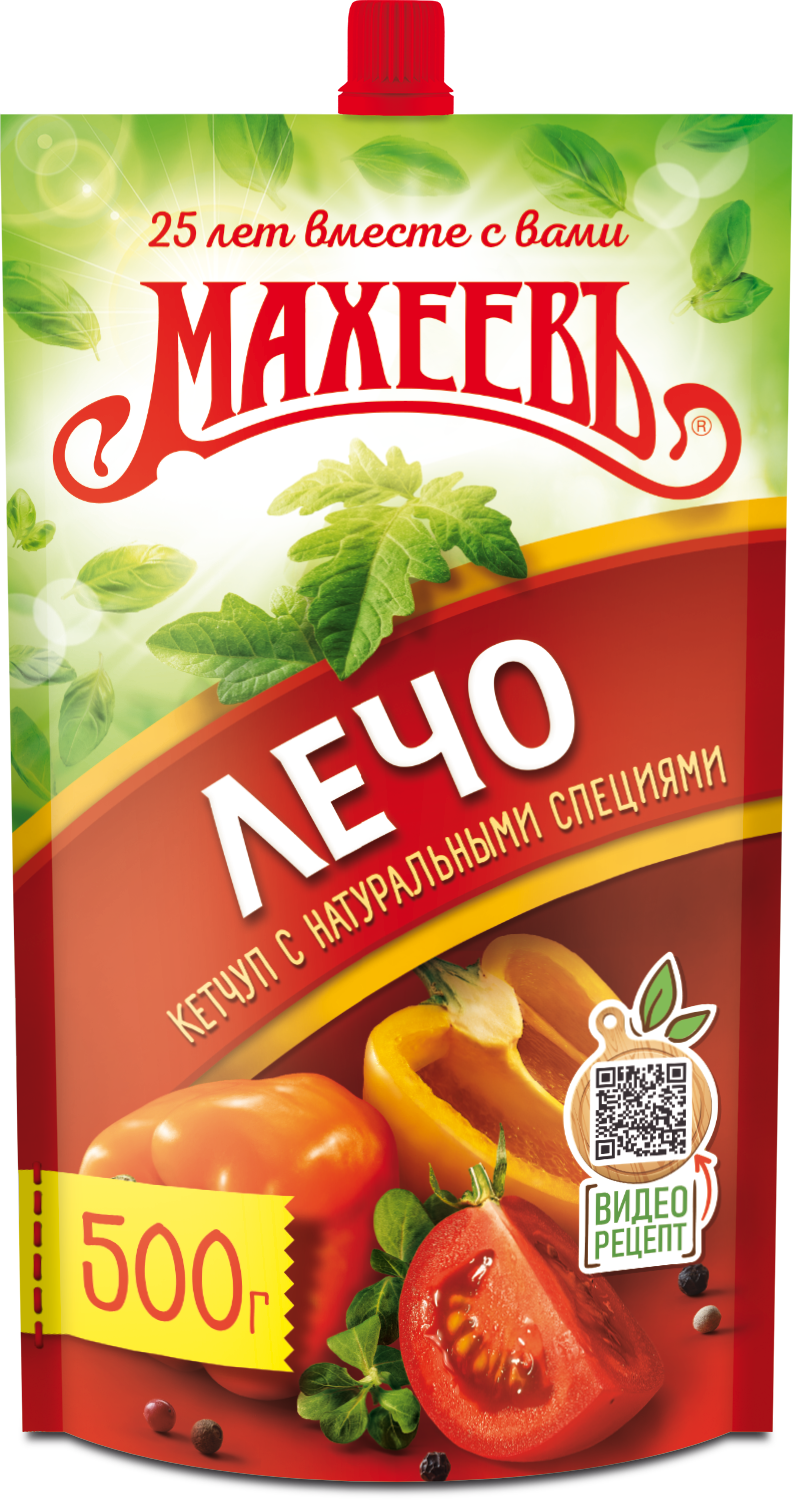 Кетчуп Махеев Лечо Д/П 500г