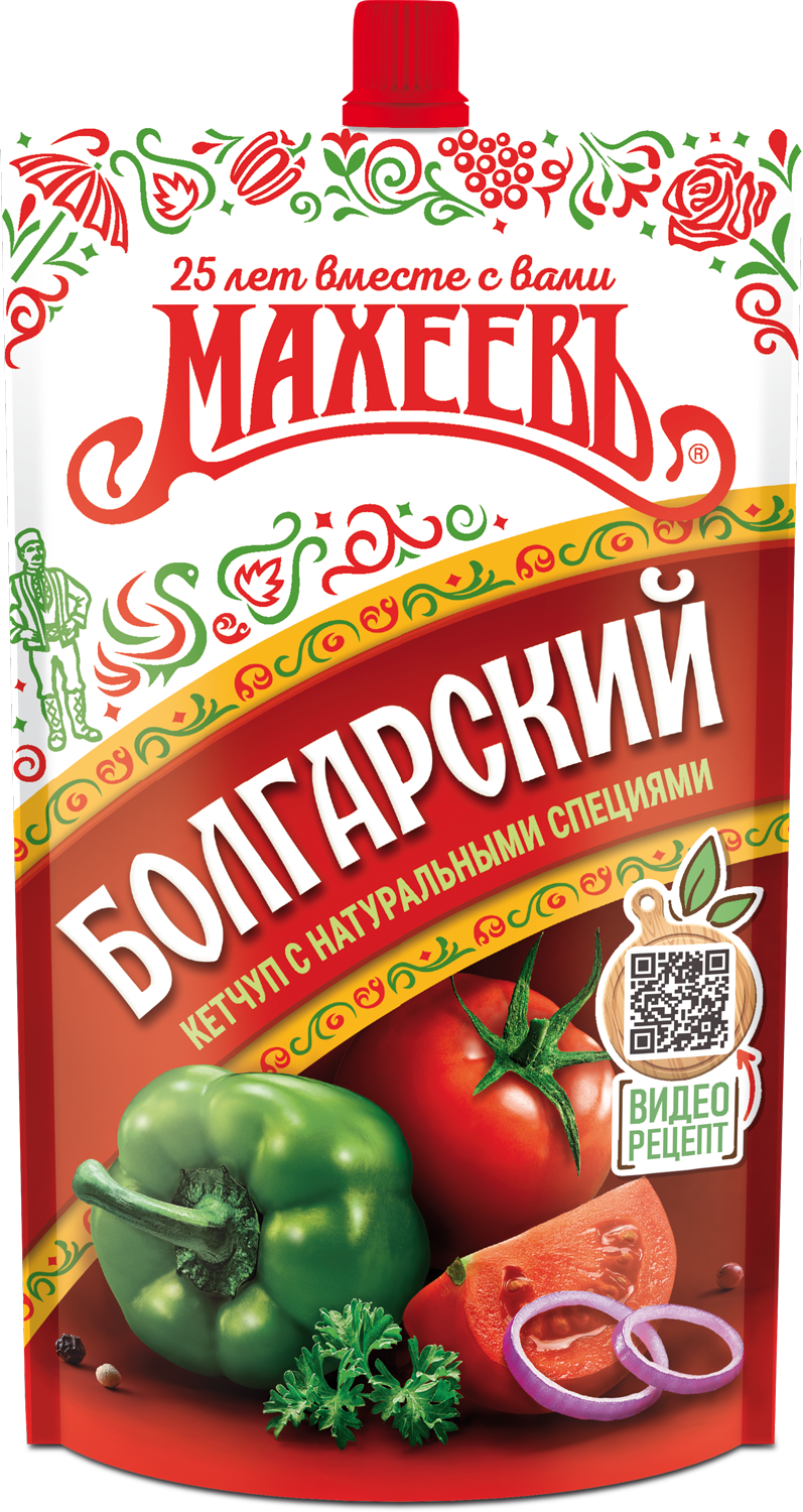 Кетчуп Махеев Болгарский Д/П 300 г