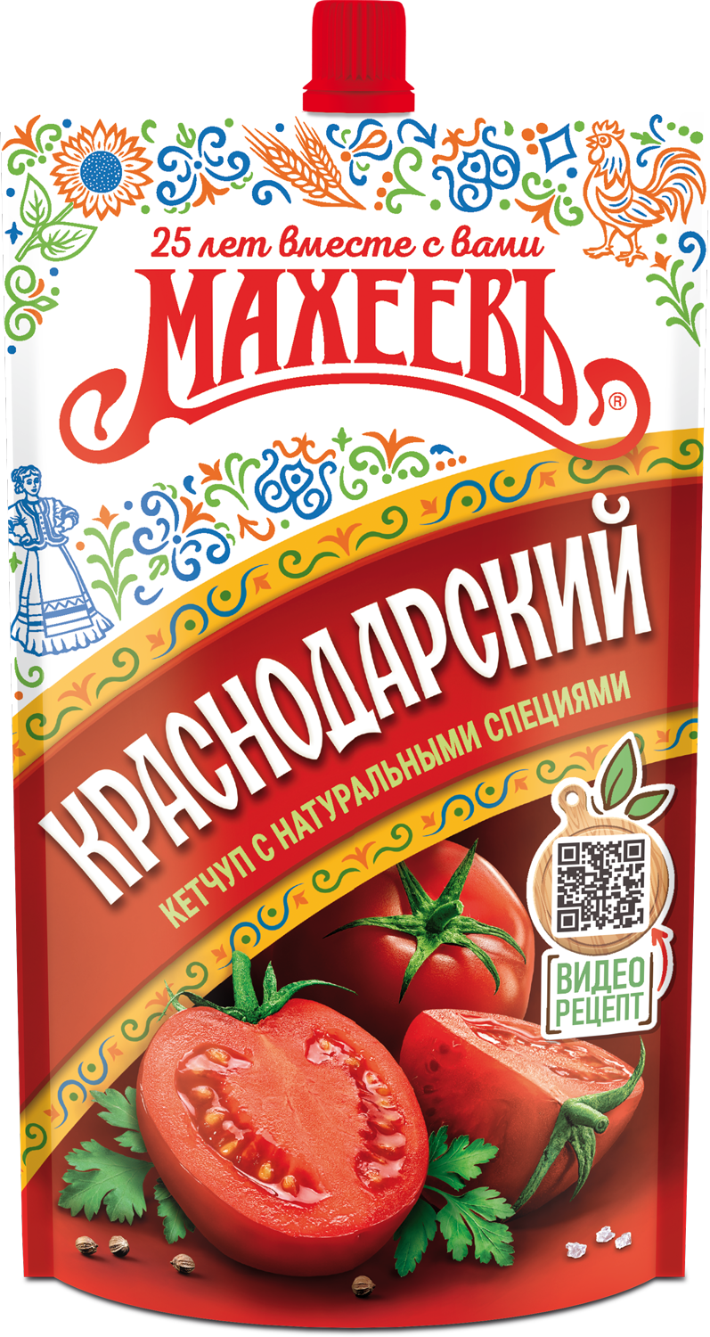 Кетчуп Махеев Краснодарский Д/П 300 г