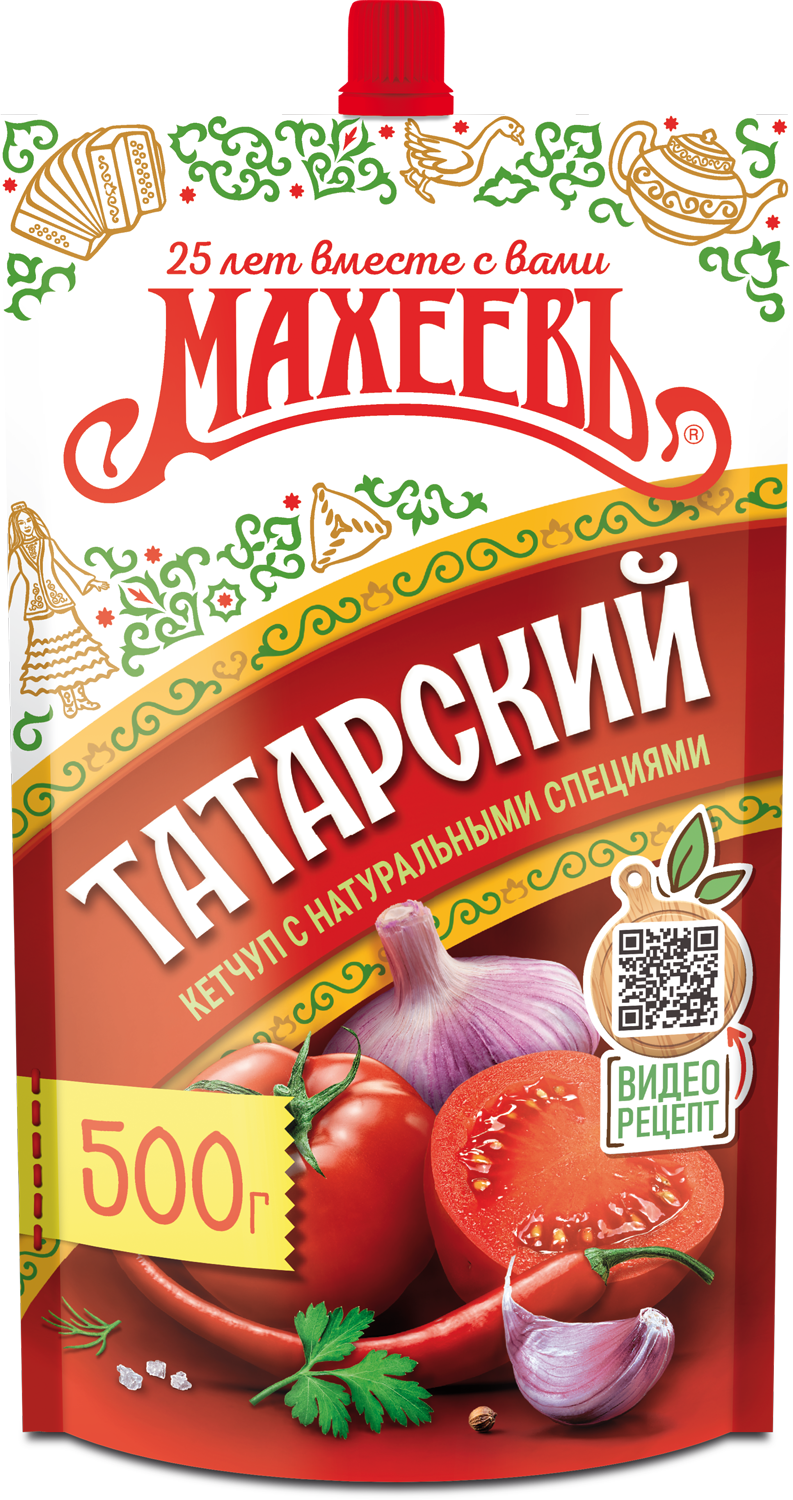 Кетчуп Махеев Татарский Д/П 500 г