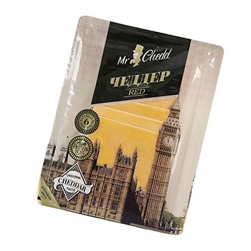 Сыр Mr.Chedd ЧЕДДЕР RED 50% нарезка (6 месяцев выдержки) тф 150 г