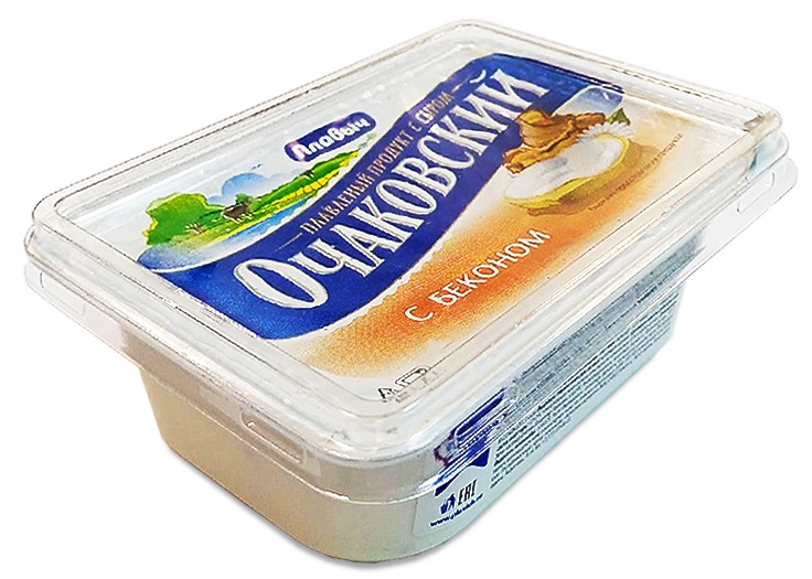 Плавленый продукт с сыром Плавыч Очаковский  с беконом 180г