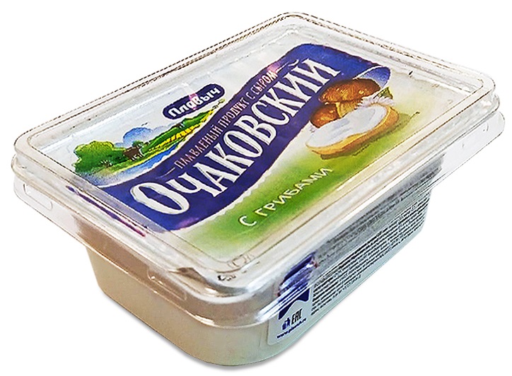 Плавленый продукт с сыром Плавыч Очаковский  с грибами 180г