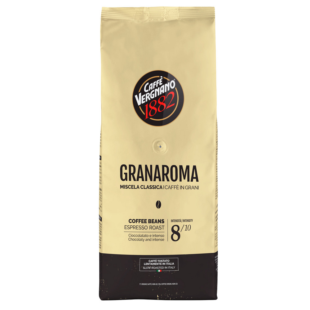 Кофе Vergnano Гранарома зерно 1кг (6)