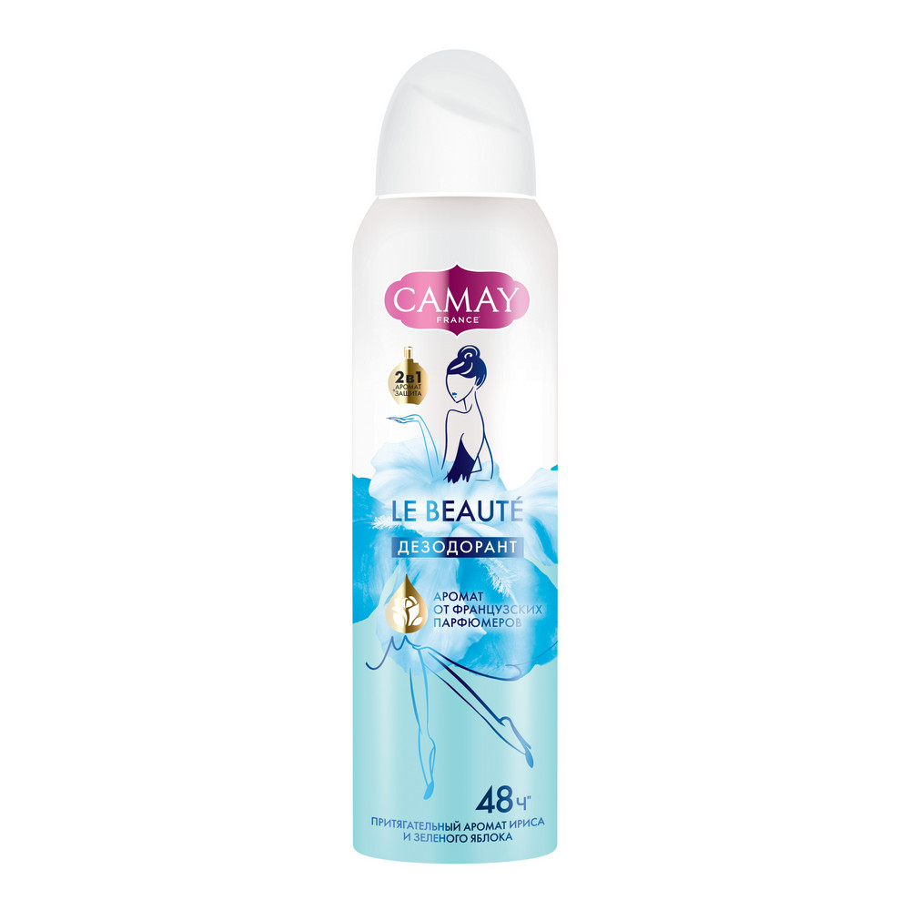 CAMAY Дезодорант-аэрозоль LE BEAUTÉ 12*150мл