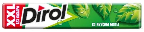 Жевательная резинка Dirol XXL Мята 19г
