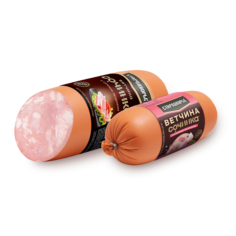 Ветчина Стародворье Сочинка Бордо 0,35 кг