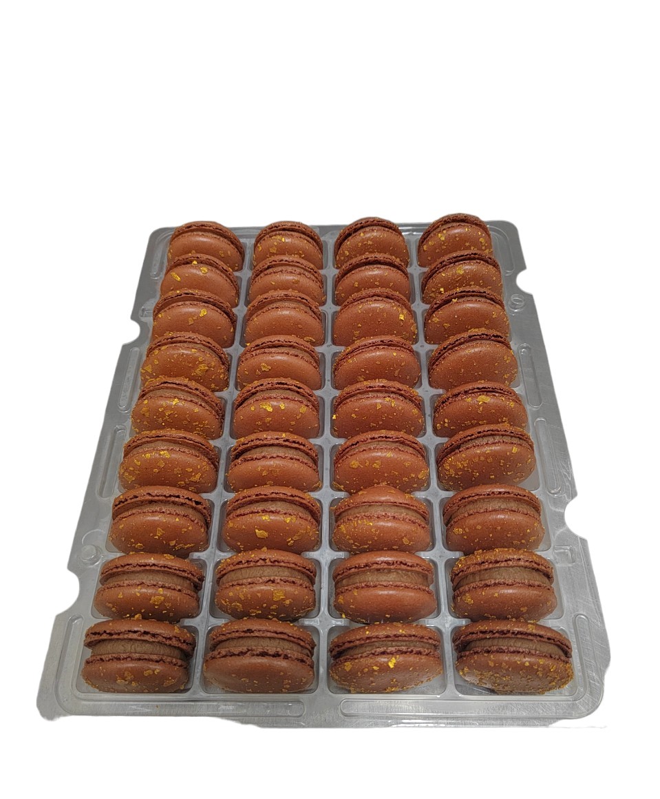 Пирожные Macaronika арахис в мягкой карамели 36 шт