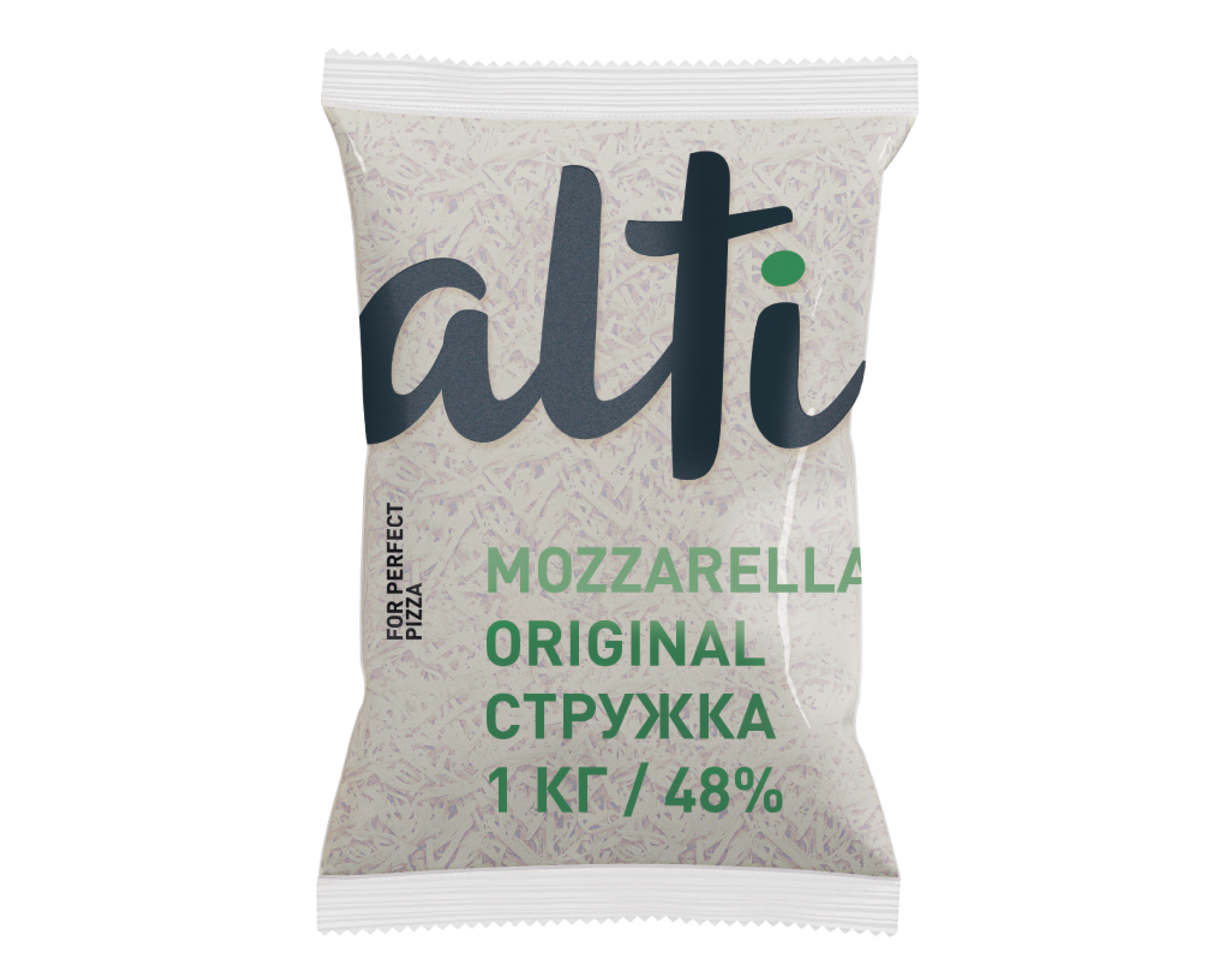 Продукт молокосодержащий ALTI Original Моцарелла терка 48% Пласт.пакет 502