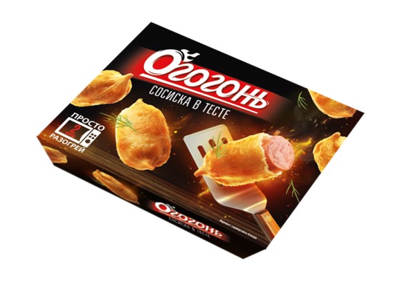 Сосиска Огогонь в тесте замороженная 250 г