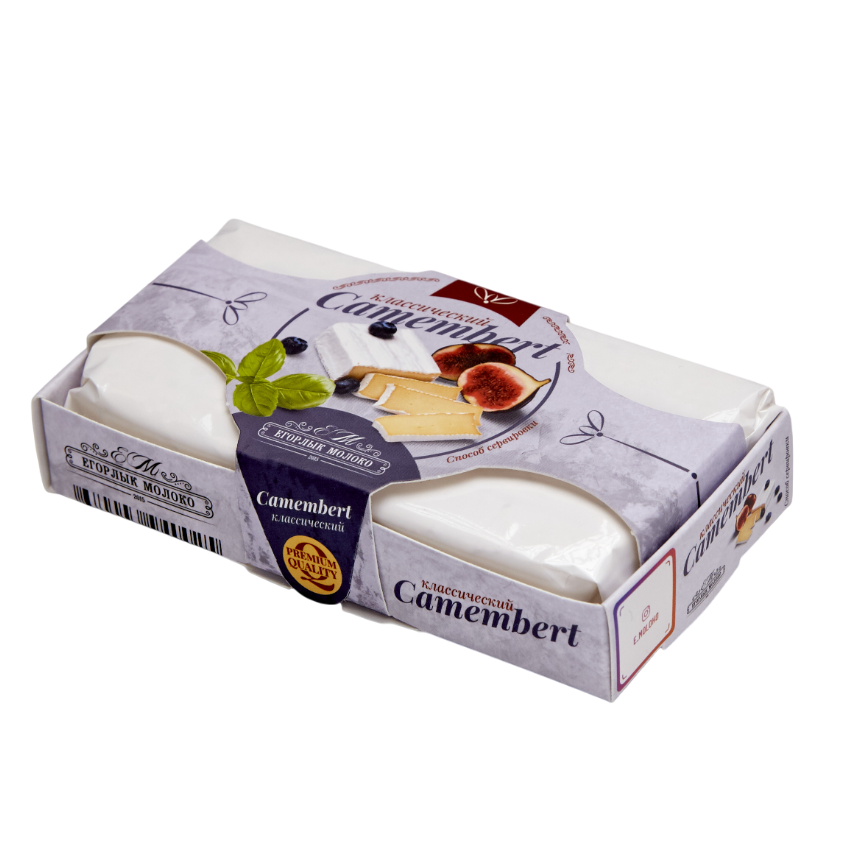 Сыр Егорлык молоко Камамбер с плесенью классич. 125гр