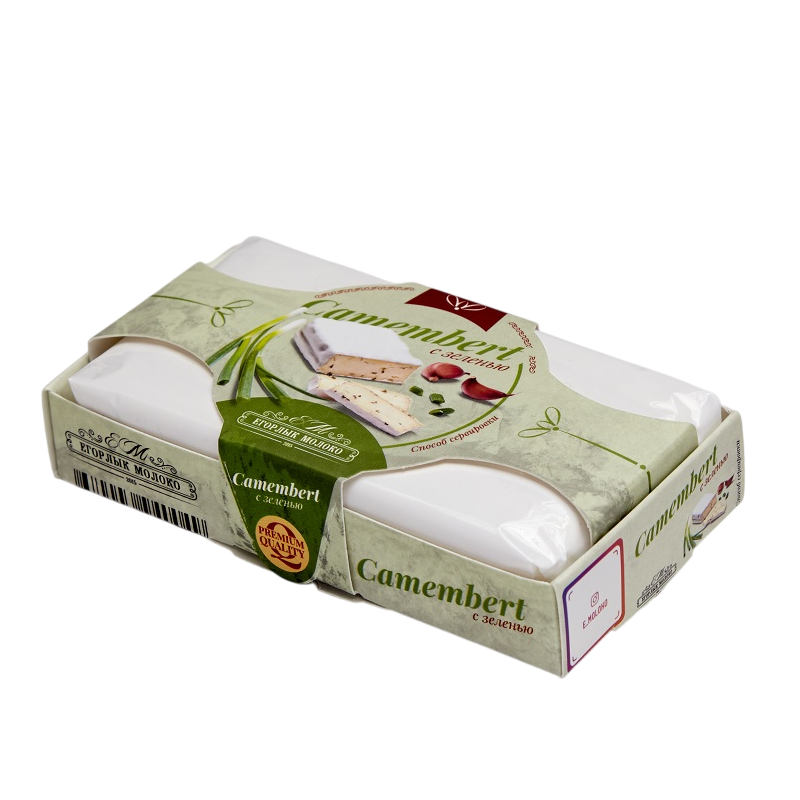 Сыр Егорлык молоко Камамбер с плесенью зелень 125гр