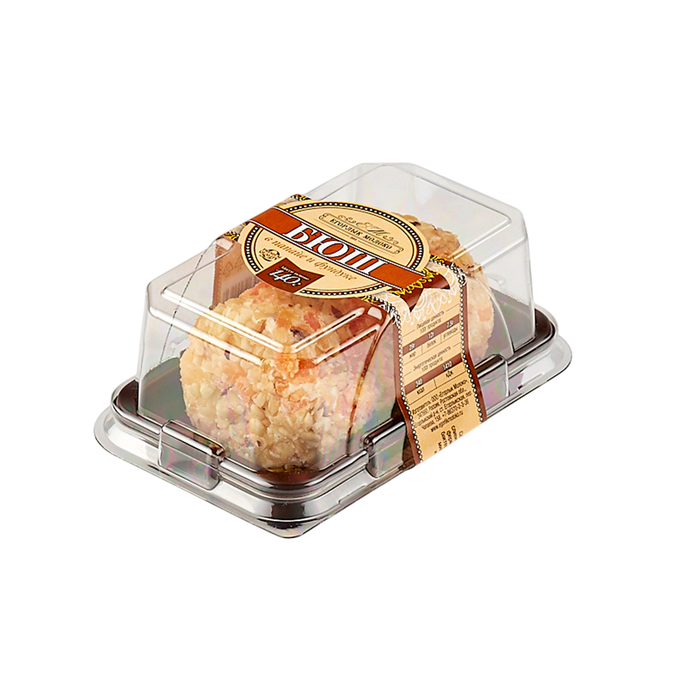 Сыр Егорлык молоко Бюш мягкий в папайе и фундуке 140гр