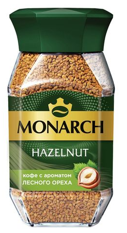 Кофе МОНАРХ ОРЕХ натур.раств.сублимир с/б 6*95г