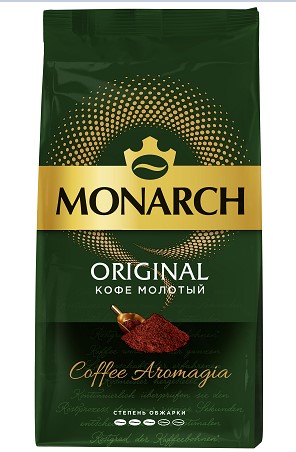 Кофе МОНАРХ ОРИДЖИНАЛ натур.молотый м/у 9*230г
