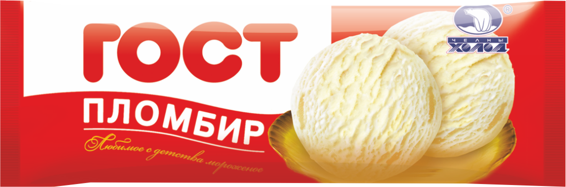 Мороженое НЧ ГОСТ пломбир ваниль мешок 900г (984)