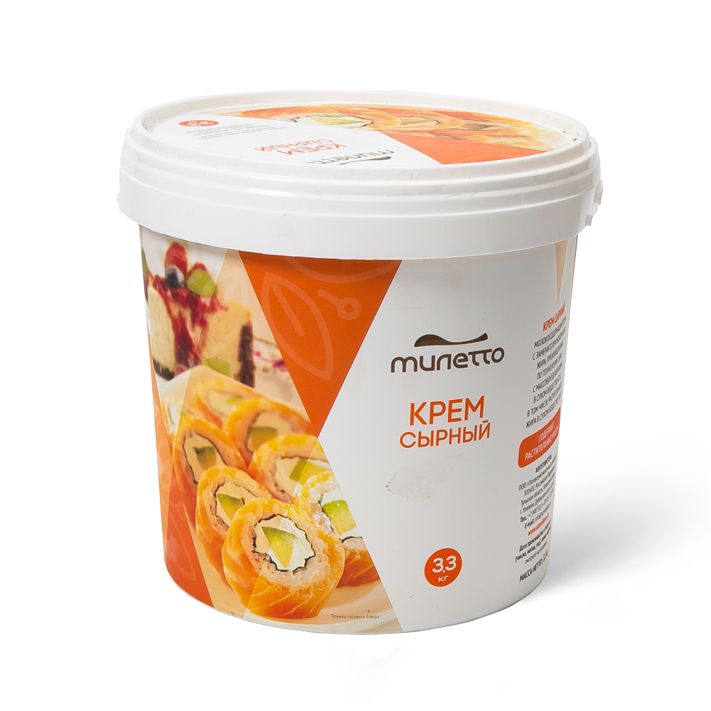 Крем Милетто со вкусом сыра сливочного (3,3 кг)