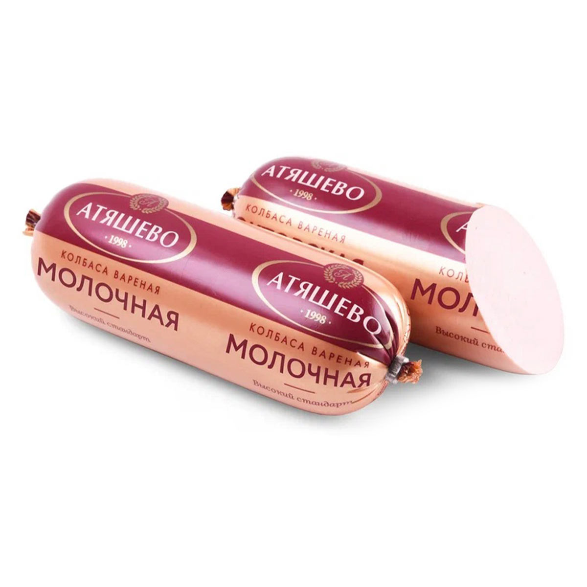 Колбаса Атяшево Молочная в/с п/о 0,4 кг