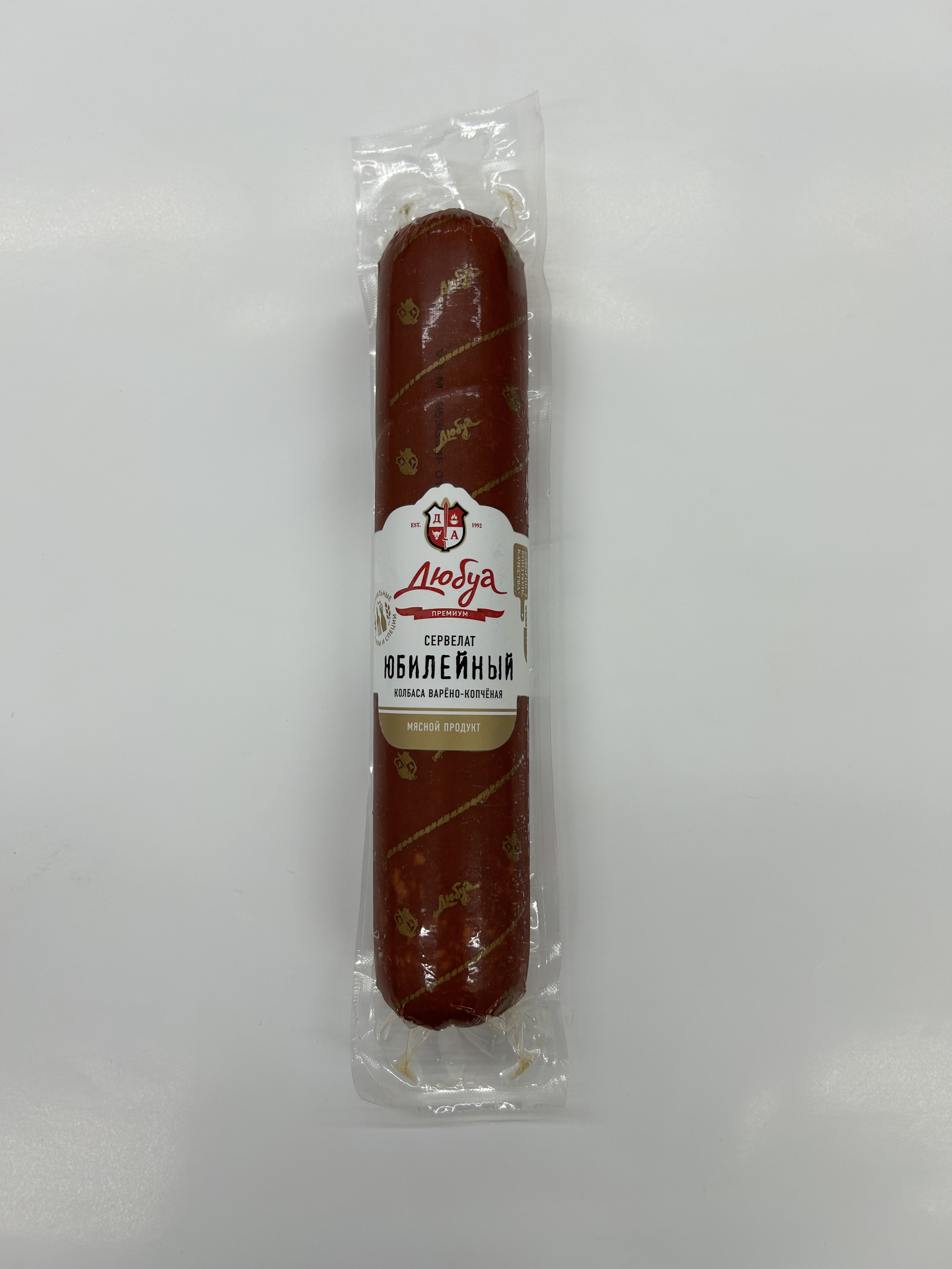 Колбаса ДюбуА Сервелат Юбилейный в/к, в/у, 600г