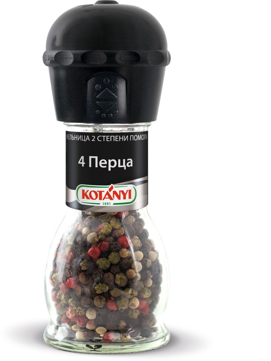 Мельница приправа смесь перцев KOTANYI 35г*4шт