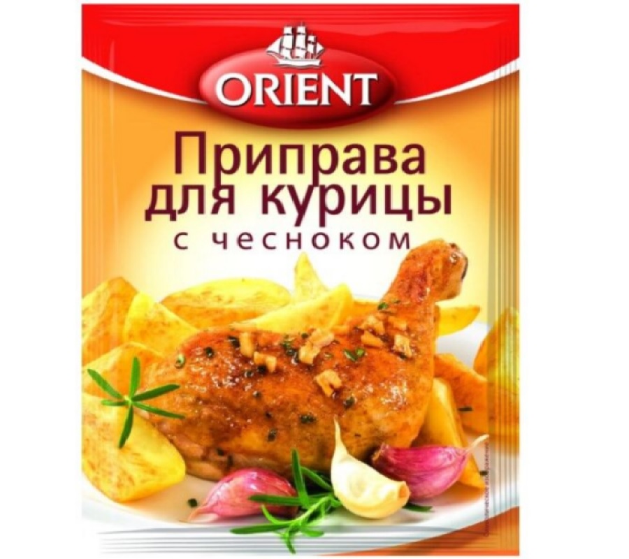Приправа для курицы с чесноком пакет ORIENT 20г*35шт