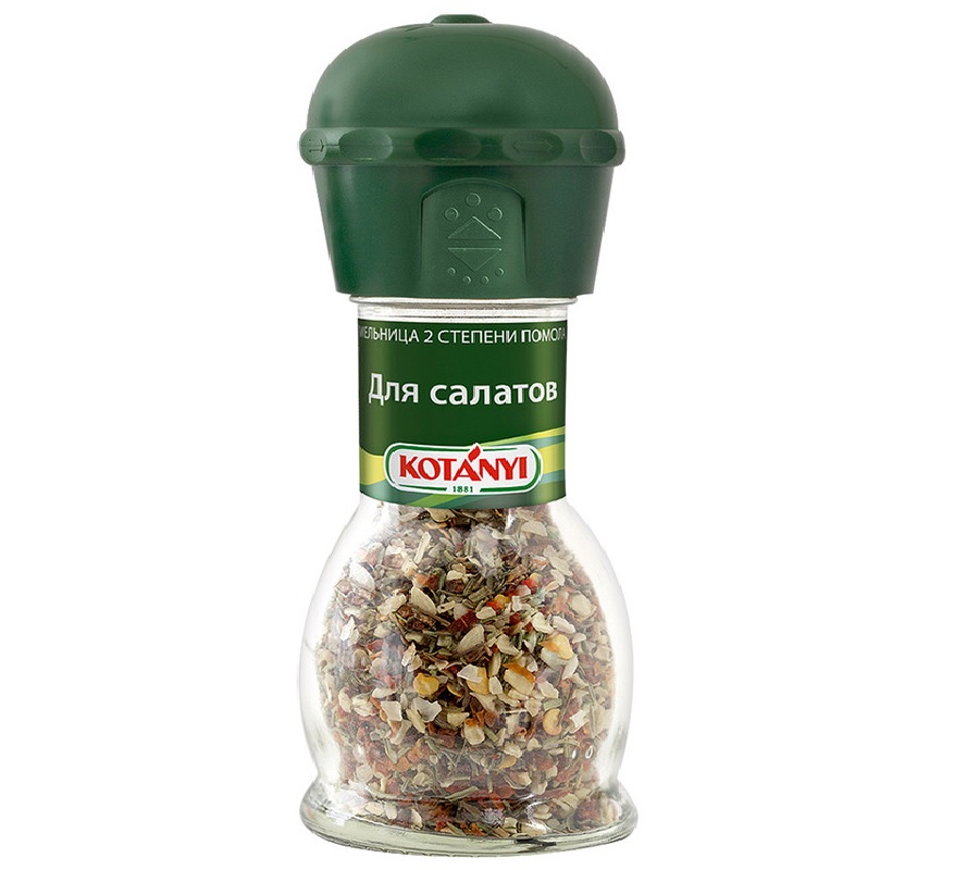 Приправа для салата KOTANYI мельница 40г*4