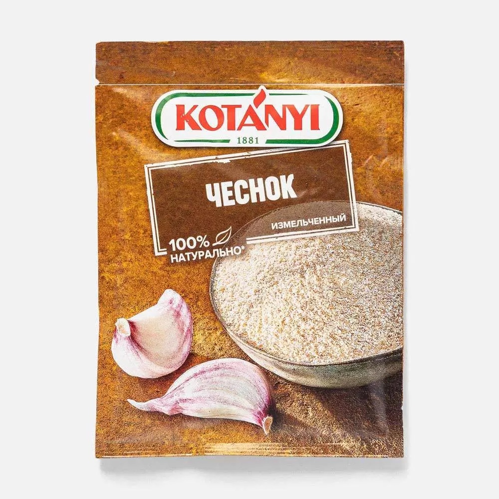 Чеснок измельченный KOTANYI пакет 73г*21