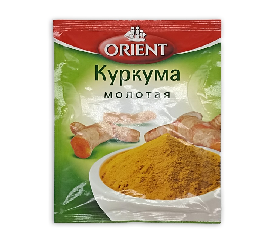 Куркума молотая пакет ORIENT 12г*30шт 137211