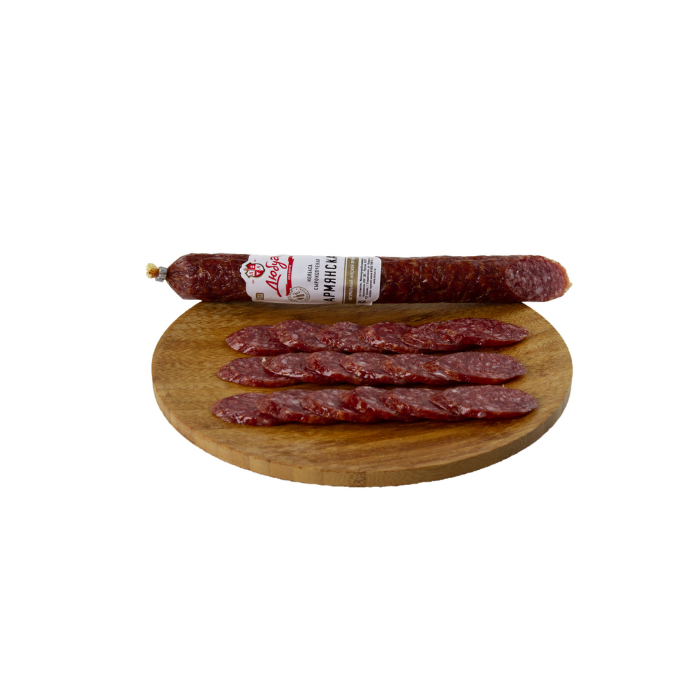 Колбаса с/к ДюбуА Армянская в/у, фас, вес 250г