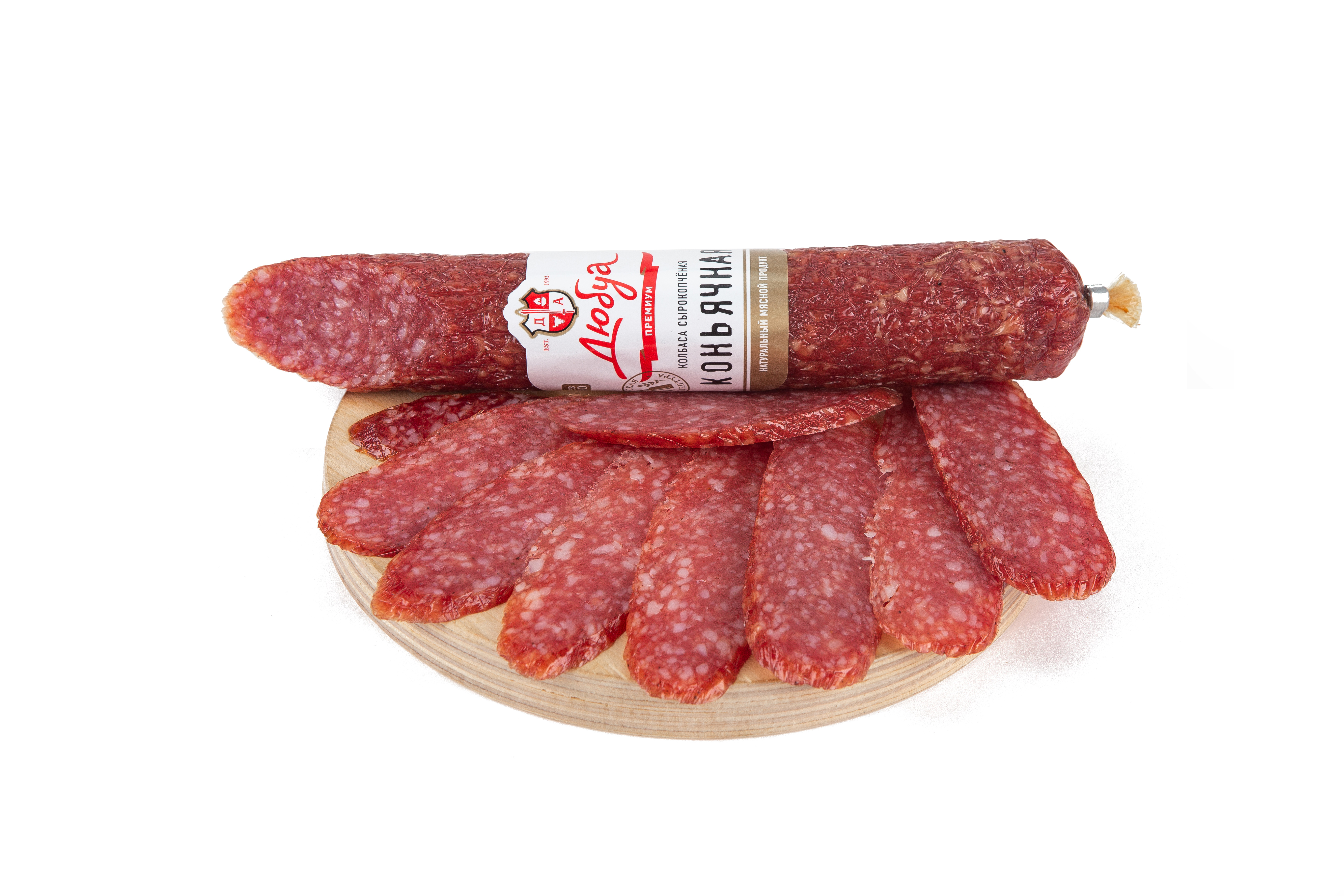 Колбаса с/к ДюбуА Коньячная в/у, фас, вес 300г