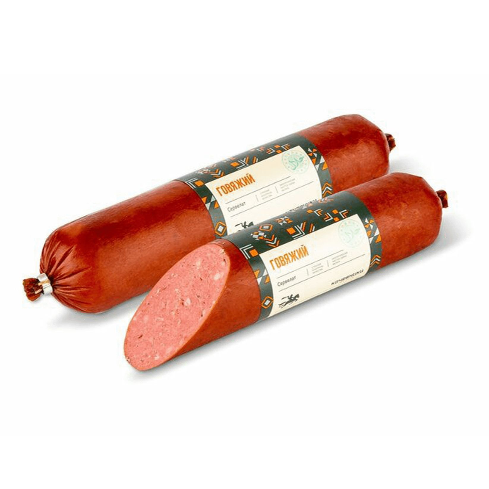 Колбаса в/к Кочевники Сервелат Говяжий ХАЛЯЛЬ в/у 500 г