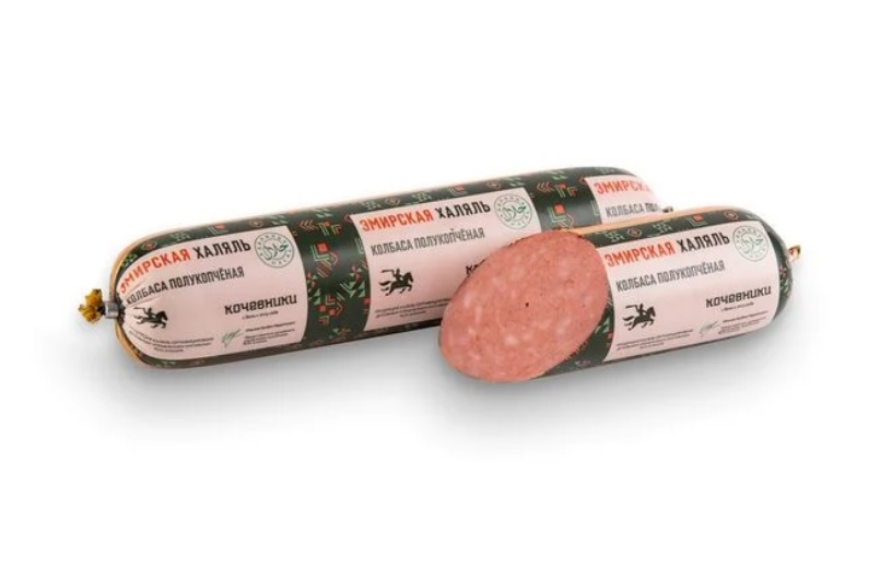 Колбаса п/к Кочевники Эмирская ХАЛЯЛЬ п/а 500 г