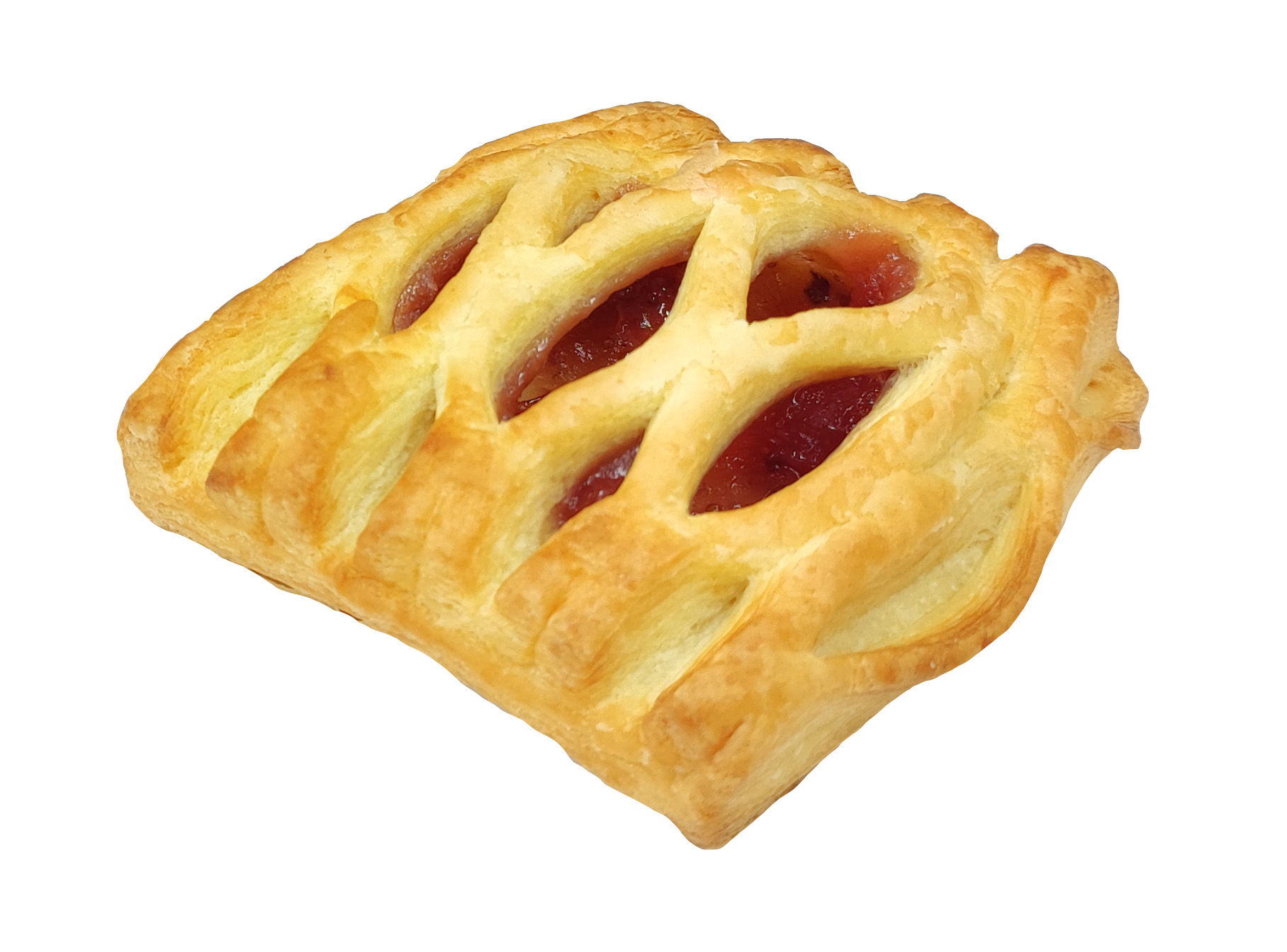 Полуфабрикат хлебобулочный Черемушки Слойка др. зам. клубника 40 г