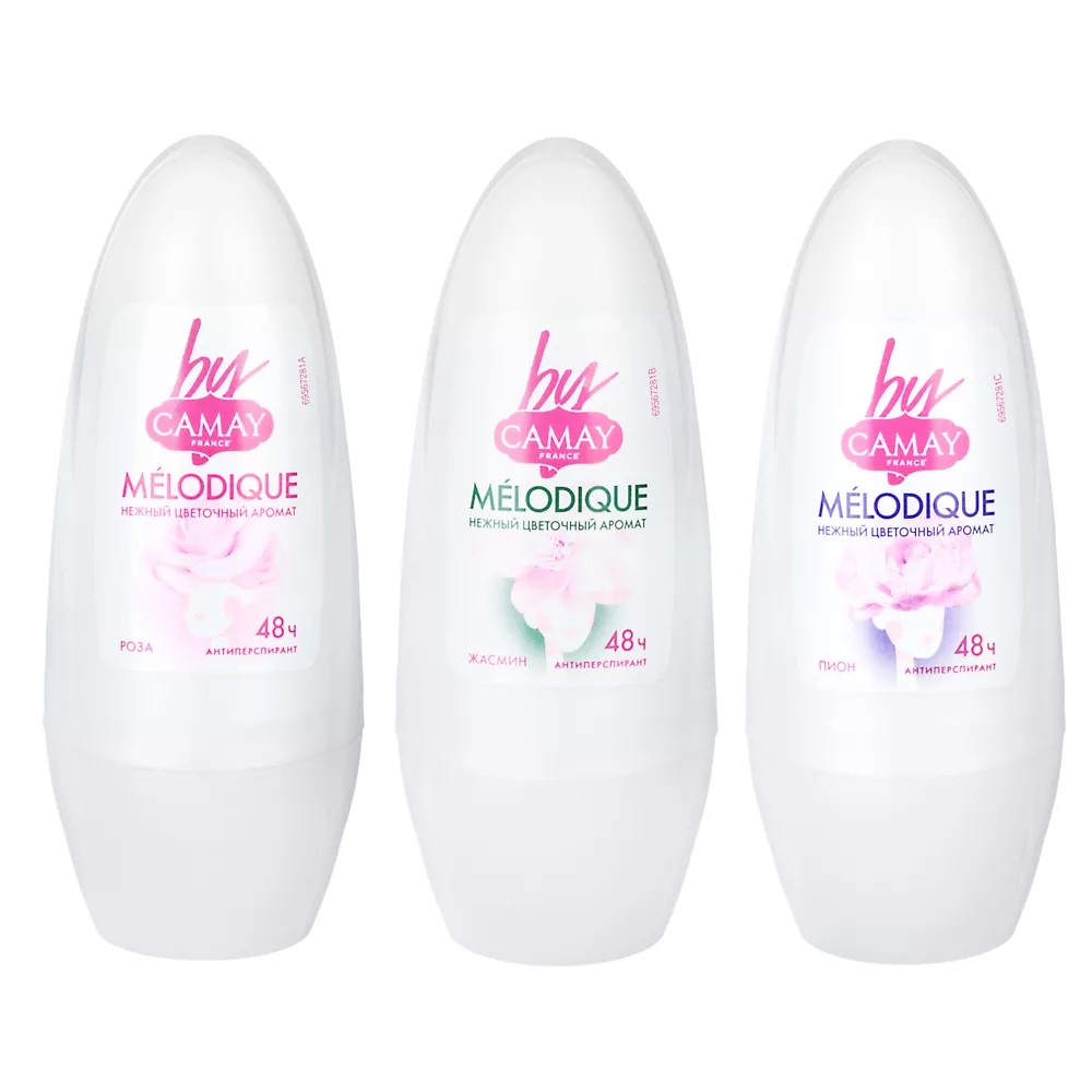 Антиперспирант CAMAY шариковый MELODIQUE 50мл*6