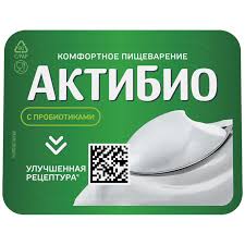 Биойогурт обогащенный АктиБио натуральный 3,5% 130г (12)