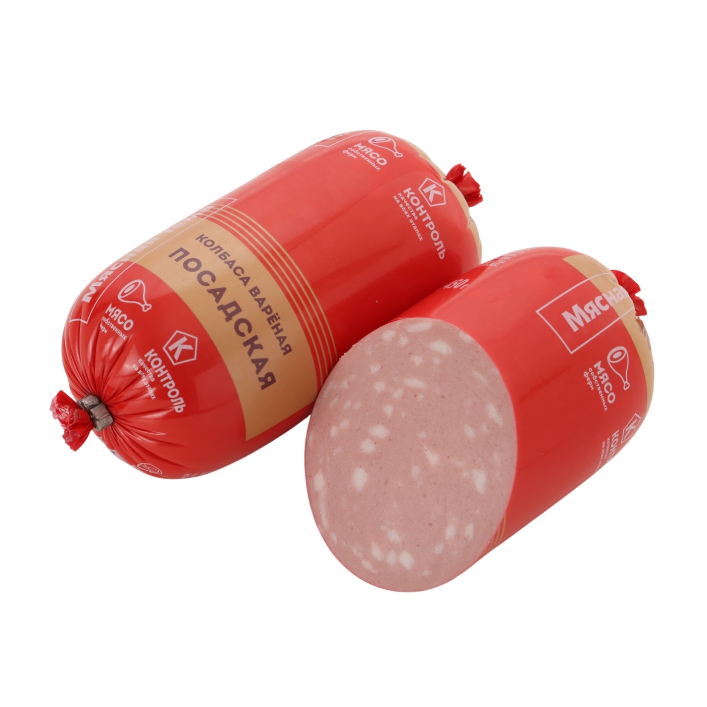 Колбаса СИБАГРО вареная Посадская охл П/О Мясная тема 0,45кг