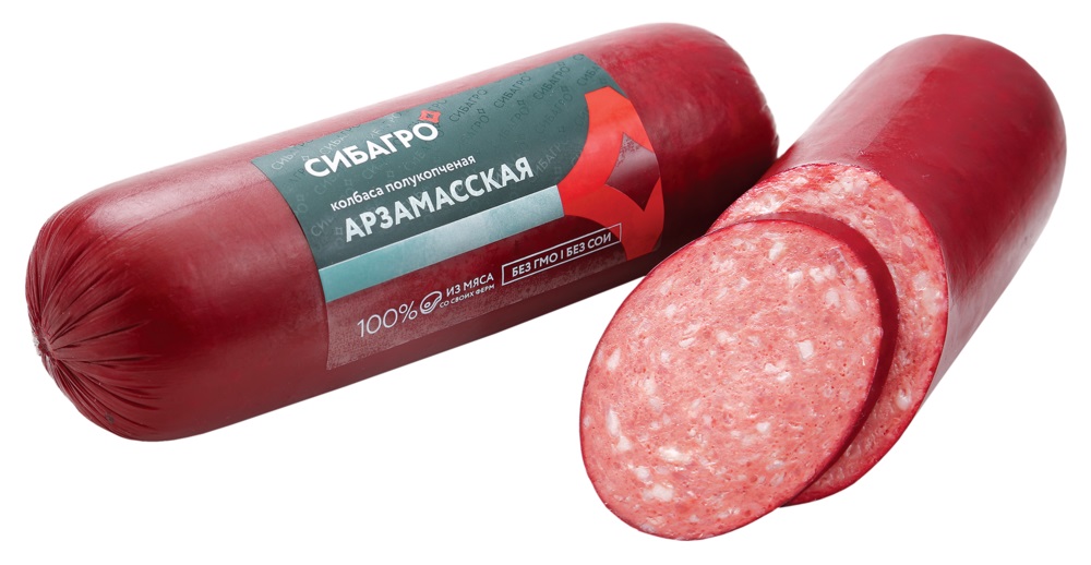 Колбаса СИБАГРО П/К Арзамасская охл Ф/З ВУ 0,35кг