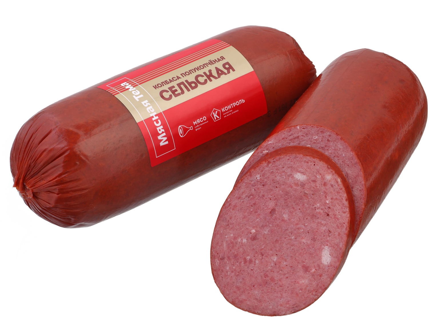 Колбаса СИБАГРО П/К Сельская охл Ф/З ВУ 0,35кг