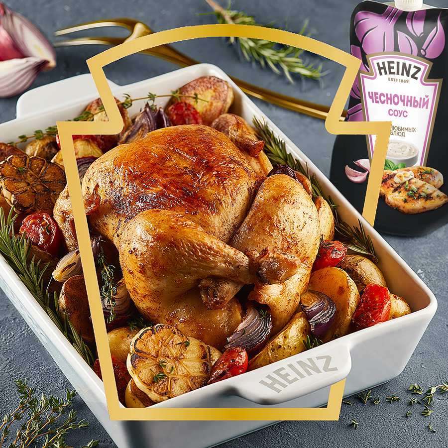 Соус Heinz Чесночный, дой-пак, 200г