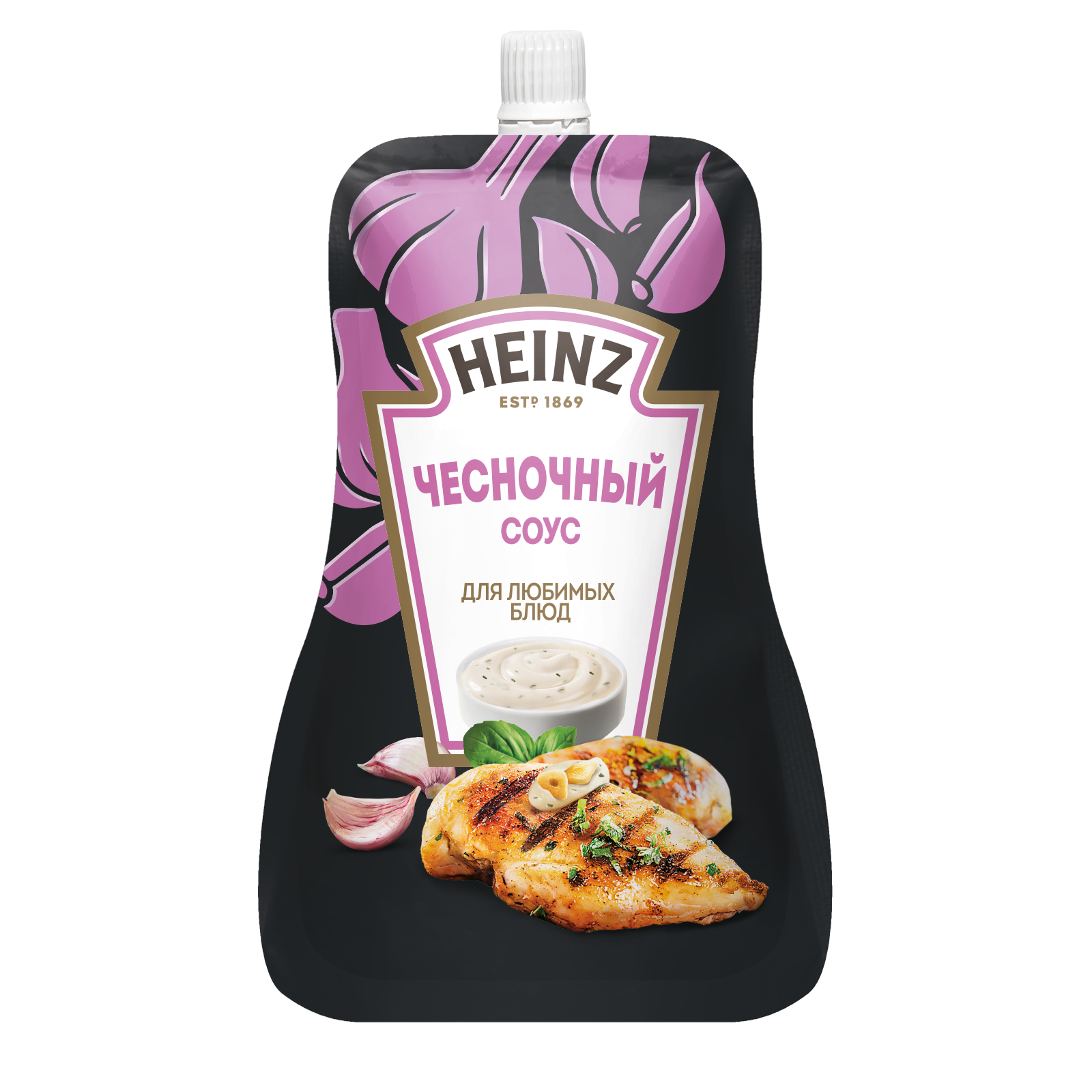 Соус Heinz Чесночный, дой-пак, 200г