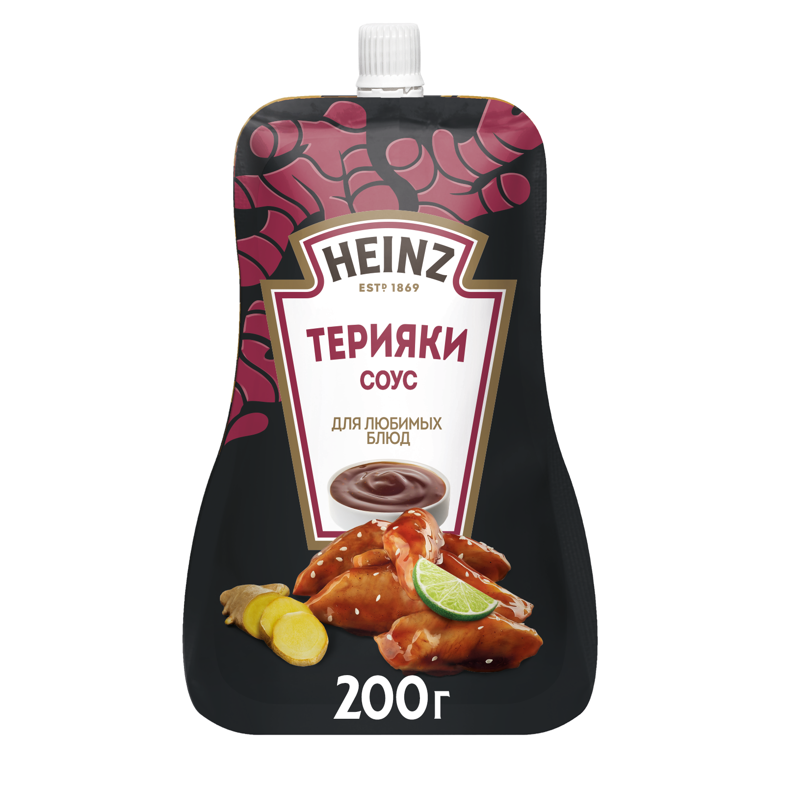 Соус Heinz Терияки , дой-пак, 200г
