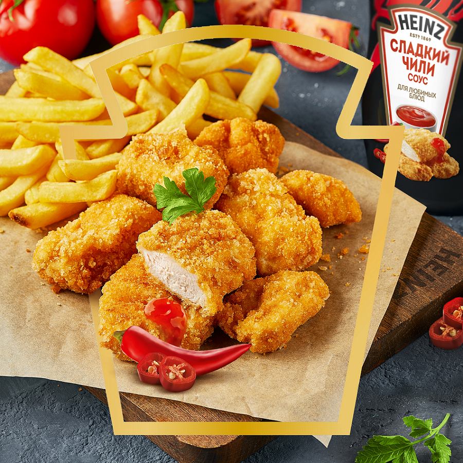 Соус Heinz Сладкий чили, дой-пак, 200г