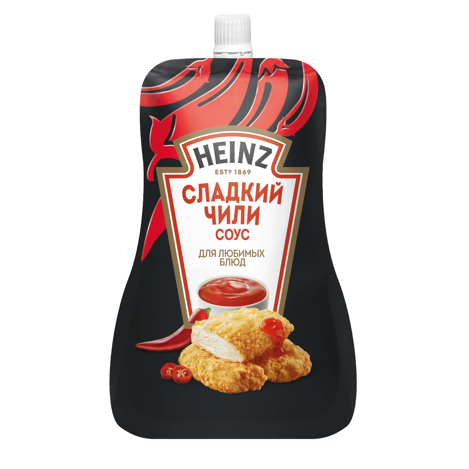 Соус Heinz Сладкий чили, дой-пак, 200г