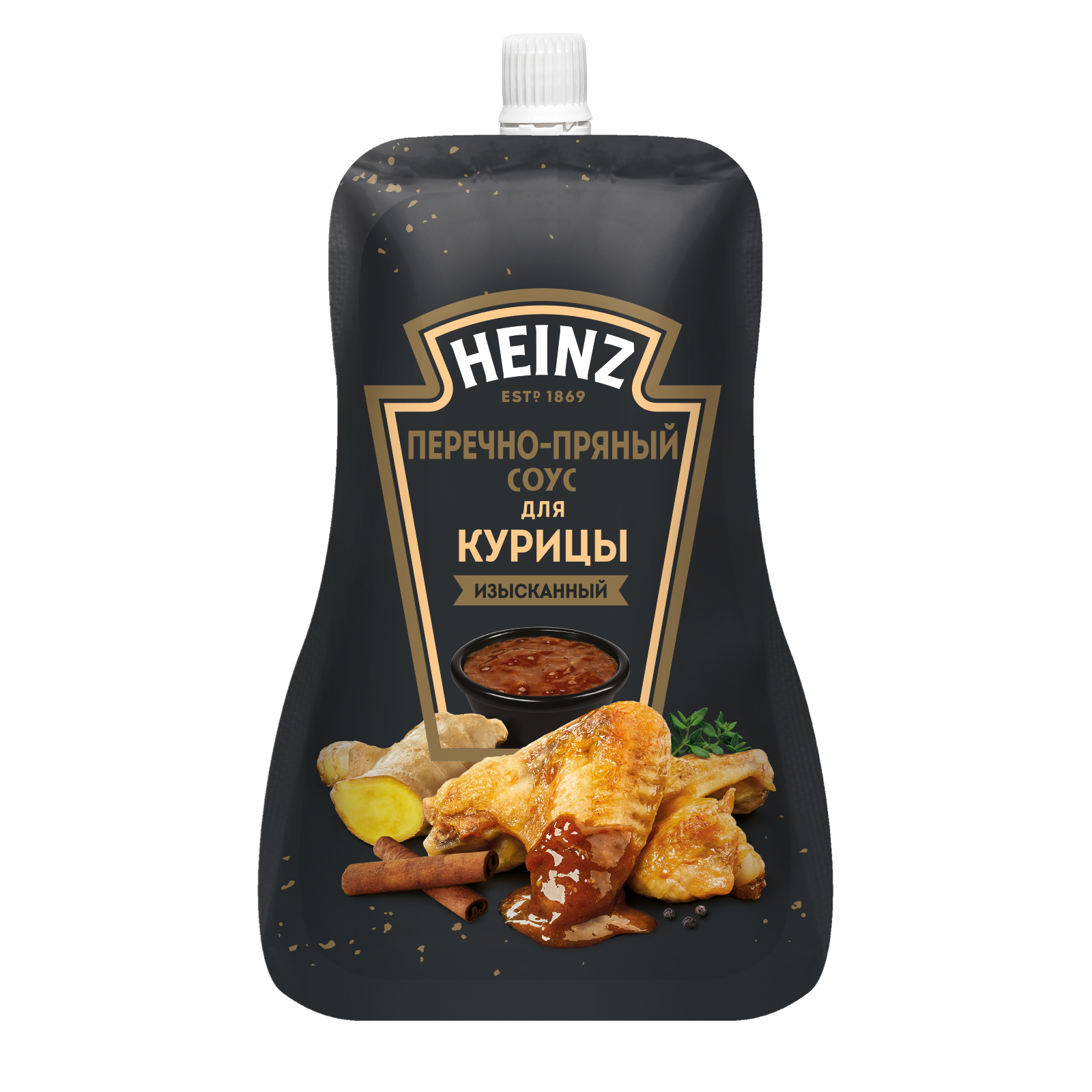 Соус Heinz Перечно-Пряный для курицы, дой-пак, 200г
