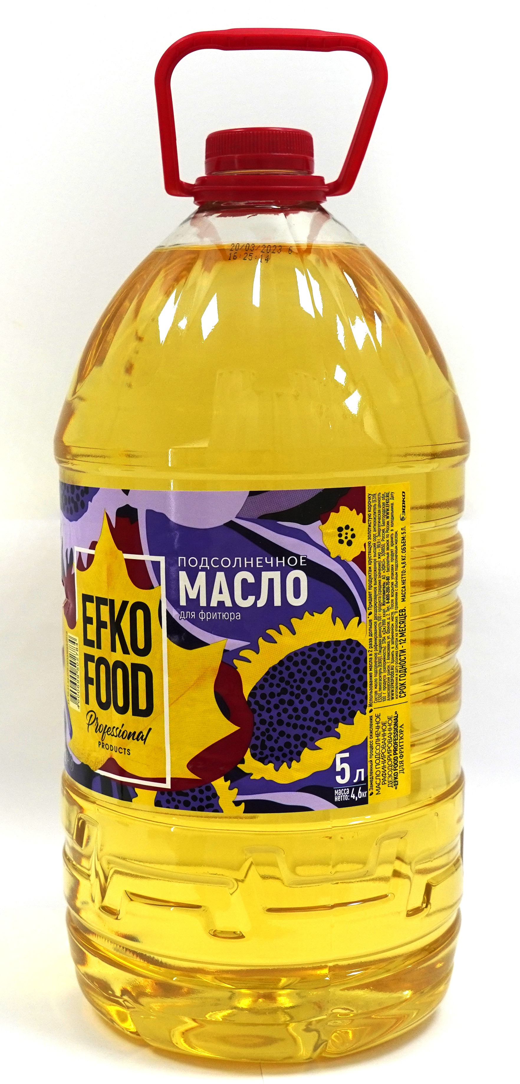 Масло EFKO FOOD для фритюра 5л 4,6 кг