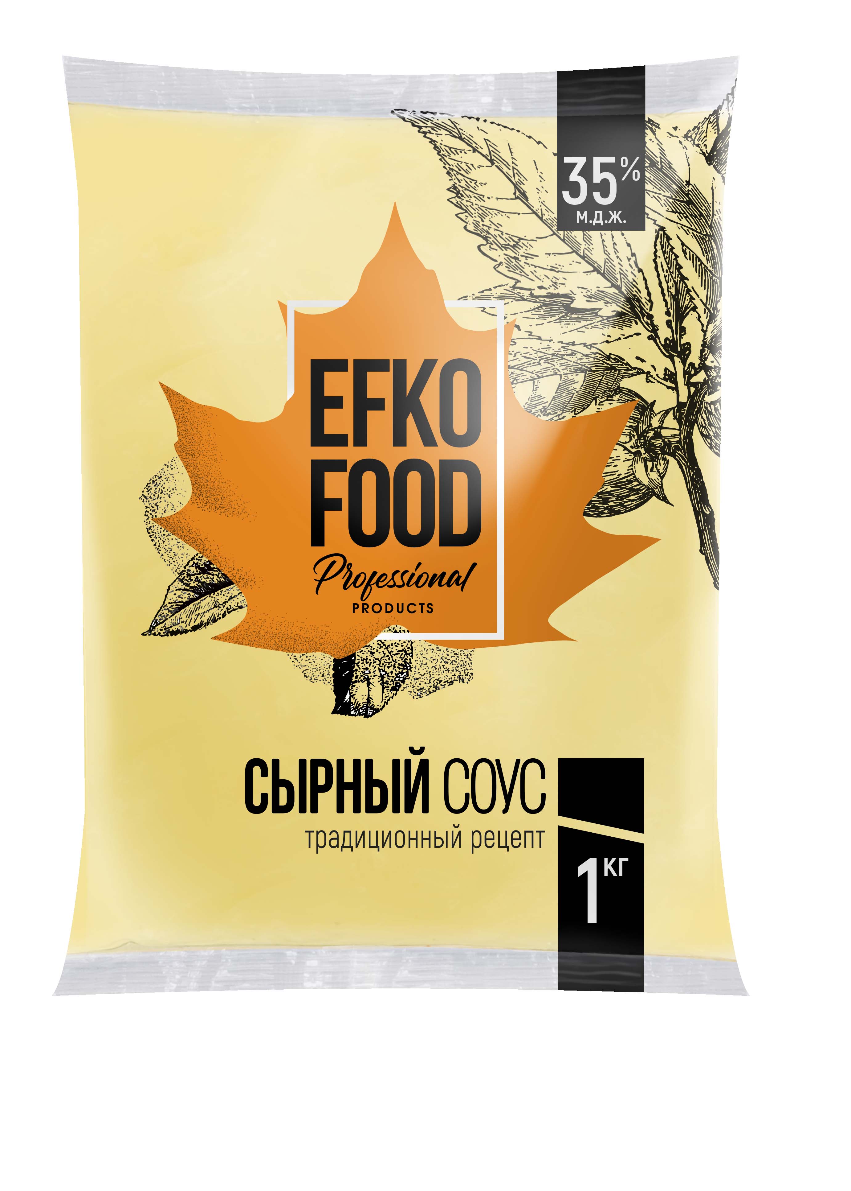 Соус EFKO FOOD professional Сырный 35% балк 1 кг