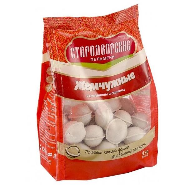 Пельмени Зареченские Жемчужные 1 кг