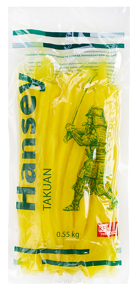 Редька маринованная резаная полосками Hansey,  0,55 кг*30