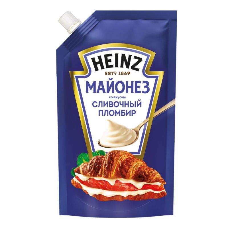 Майонез Хайнц Сливочный дой-пак 300г АКЦИЯ
