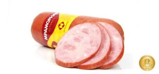 Ветчина Останкино Мраморная в/у вес